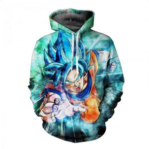 Son Goku 3D Printed Hoodie/Zipper Hoodie