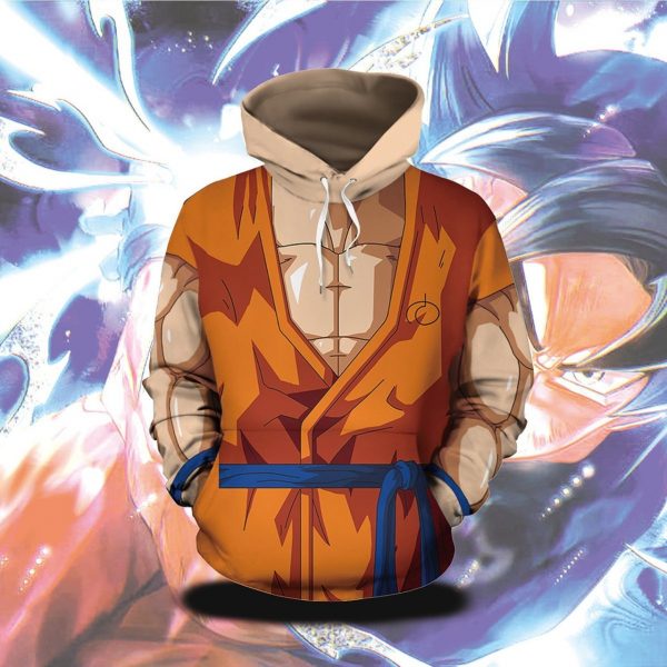 Son Goku 3D Printed Hoodie/Zipper Hoodie