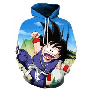 Son Goku 3D Printed Hoodie/Zipper Hoodie