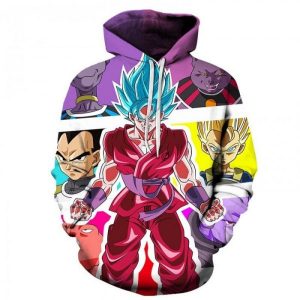 Son Goku 3D Printed Hoodie/Zipper Hoodie