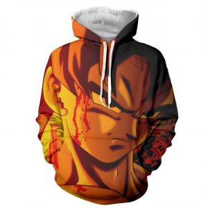 Son Goku 3D Printed Hoodie/Zipper Hoodie