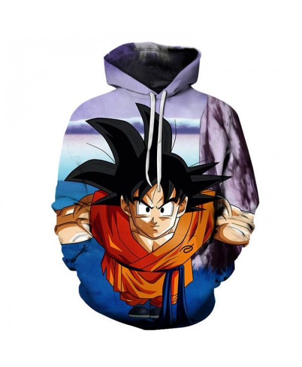 Son Goku 3D Printed Hoodie/Zipper Hoodie Son Goku 3D Printed Hoodie/Zipper Hoodie