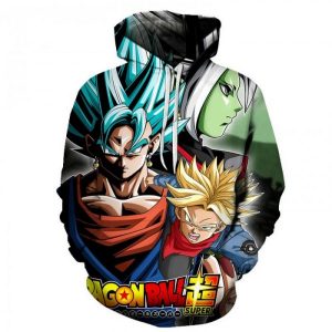 Son Goku 3D Printed Hoodie/Zipper Hoodie