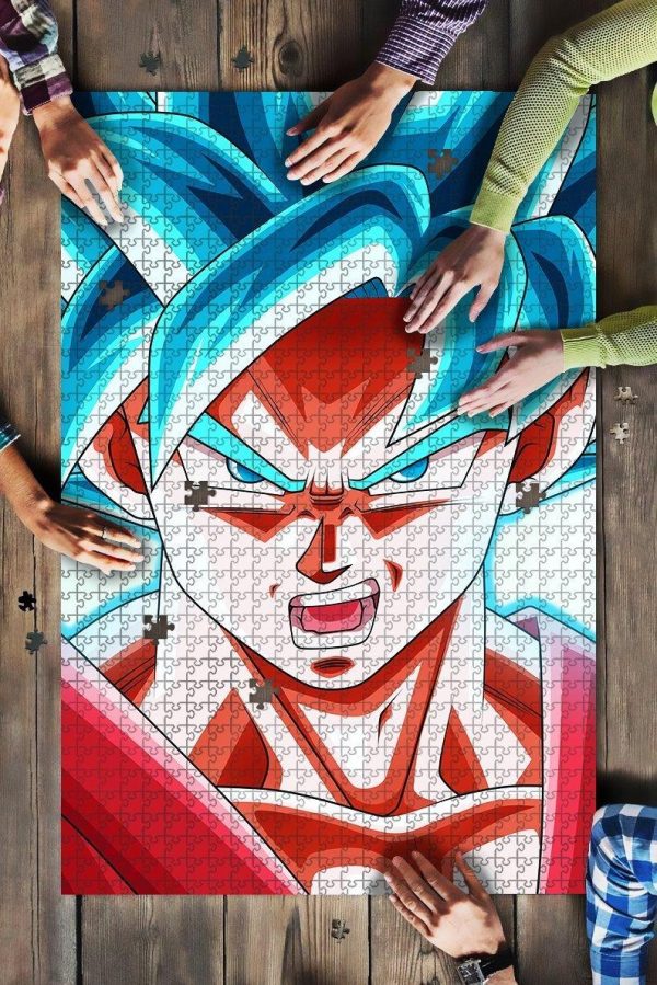 Son Goku Dragon Ball Hd Jigsaw Puzzle Set