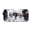 Space X Golden Retriever Car Auto Sun Shade