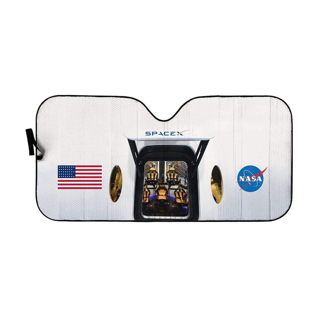 Spacex Starship Car Auto Sun Shade Spacex Starship Car Auto Sun Shade