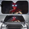Spider Man Iron Suit Car Auto Sun Shade