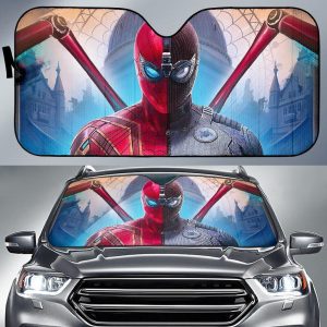 Spiderman Far From Homes Car Auto Sun Shade