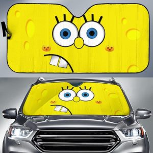 Sponge Bobs Car Auto Sun Shade