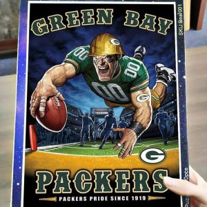 Sport, Football, Green Bay Packers Team Jigsaw Puzzle Set