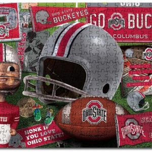 Sport, Football, Ohio State Buckeyes Jigsaw Puzzle Set