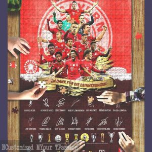 Sport, Soccer, Fc Bayern Munich Jigsaw Puzzle Set