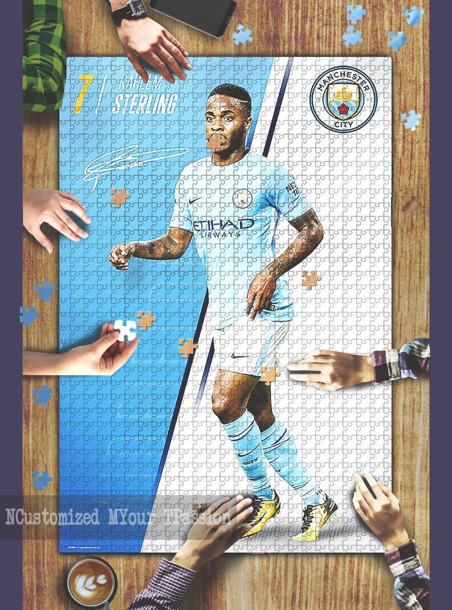Sport, Soccer, Raheem Sterling, Manchester City Jigsaw Puzzle Set Sport, Soccer, Raheem Sterling, Manchester City Jigsaw Puzzle Set