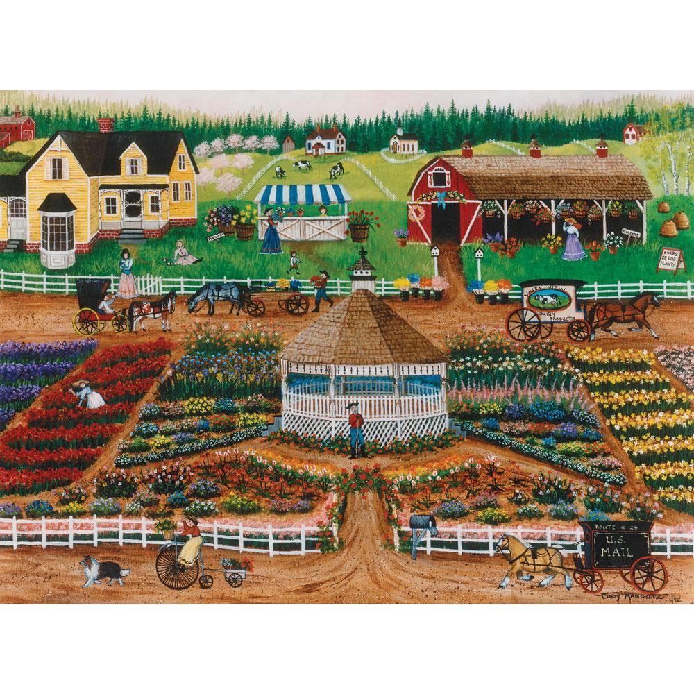 Spring In The Valley Jigsaw Puzzle Set Spring In The Valley Jigsaw Puzzle Set