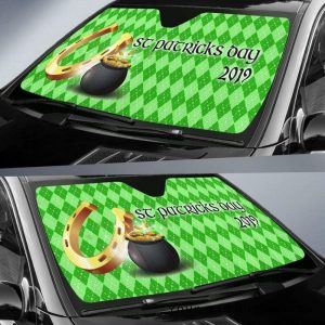 St Patricks Day Car Auto Sun Shade