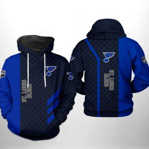 St. Louis Blues NHL 3D Printed Hoodie/Zipper Hoodie