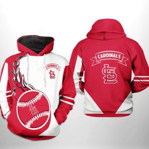 St. Louis Cardinals MLB Classic 3D Printed Hoodie/Zipper Hoodie