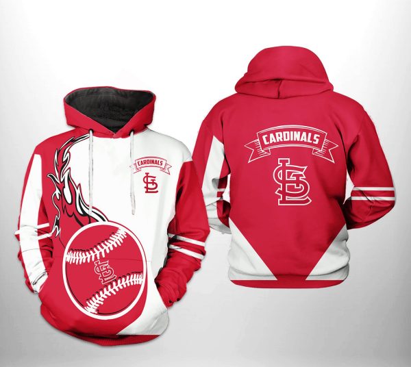 St. Louis Cardinals MLB Classic 3D Printed Hoodie/Zipper Hoodie