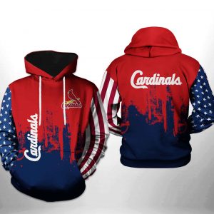 St. Louis Cardinals MLB Team US 3D Printed Hoodie/Zipper Hoodie