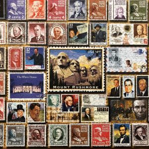 Stamp Collection Jigsaw Puzzle Set