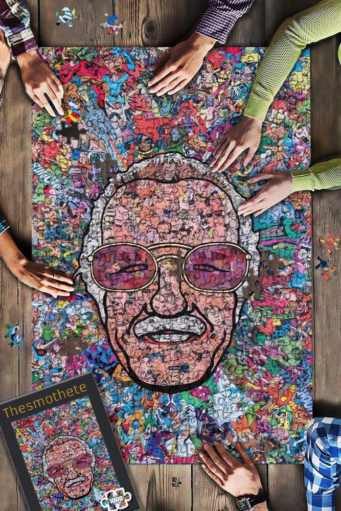 Stan Lee Jigsaw Puzzle Set Stan Lee Jigsaw Puzzle Set