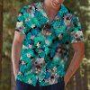 Standard Schnauzer Tropical Hawaiian Shirt Summer Button Up