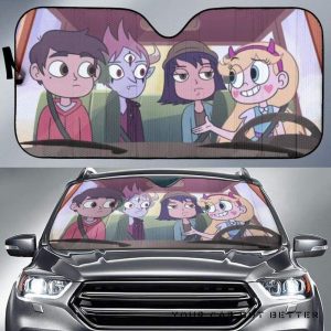 Star Vs The Foe Car Auto Sun Shade