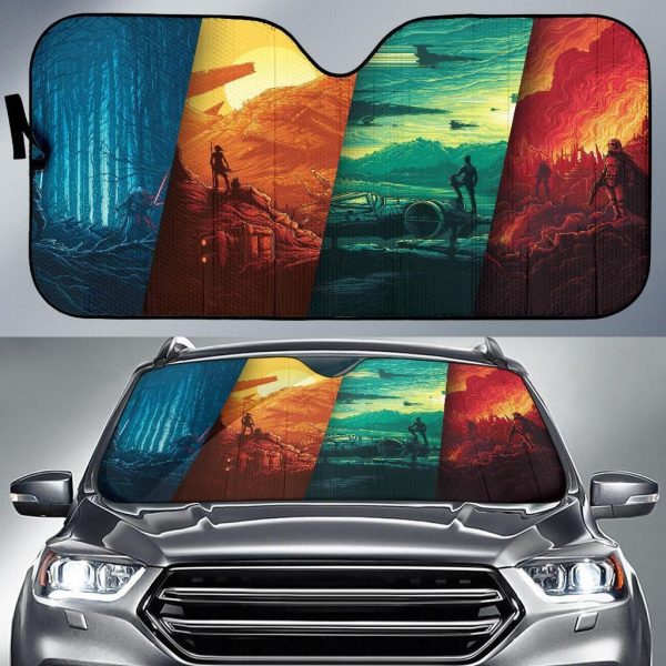 Star Wars Art Car Auto Sun Shade