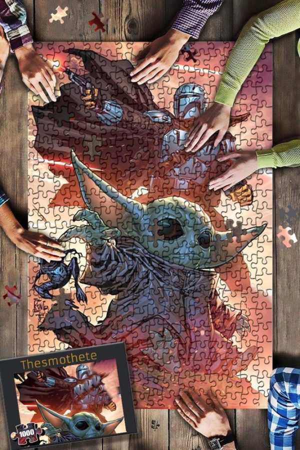 Star Wars Baby Yoda Jigsaw Puzzle Set