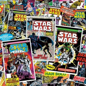 Star Wars Classic Comic Books Jigsaw Puzzle Set