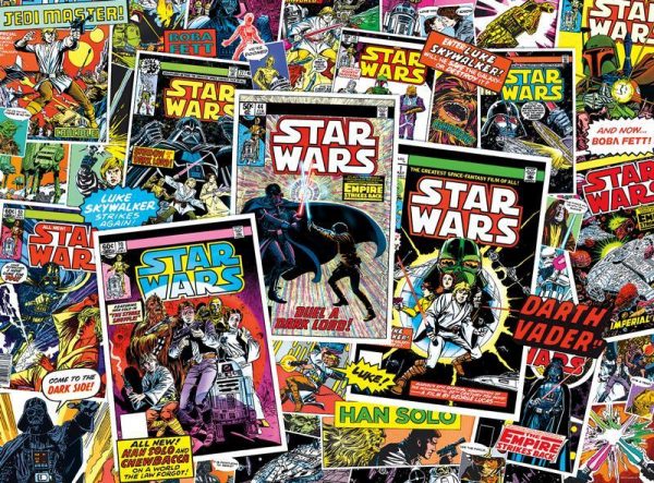 Star Wars Classic Comic Books Jigsaw Puzzle Set