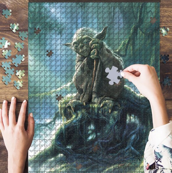 Star Wars: Fine Art Collection Yoda Jigsaw Puzzle Set