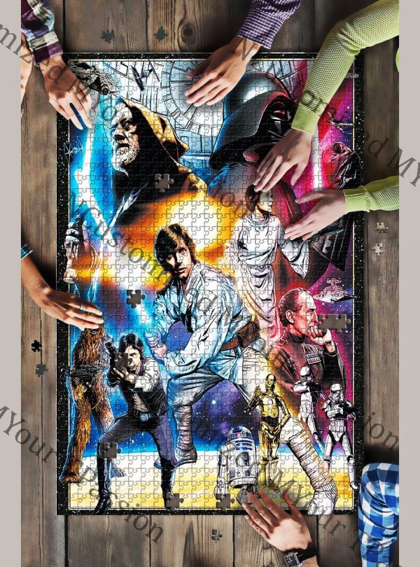 Star Wars Jigsaw Puzzle Set