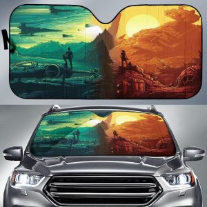 Star Wars The Force Awakenings Car Auto Sun Shade