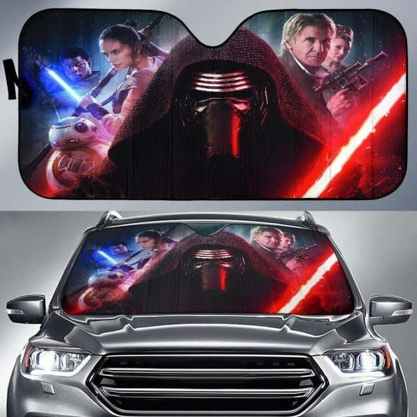 Star Wars The Force Awakens Car Auto Sun Shade