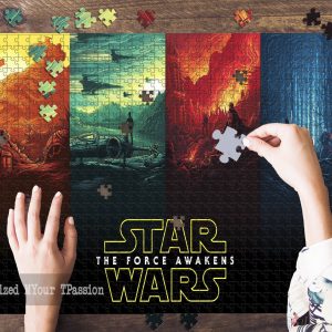 Star Wars The Force Awakens Jigsaw Puzzle Set