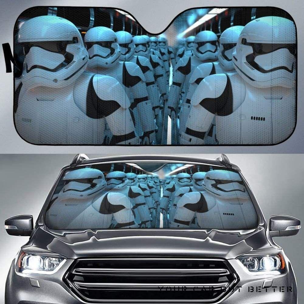 Stars Wars Storm Strooper Army Car Auto Sun Shade Stars Wars Storm Strooper Army Car Auto Sun Shade