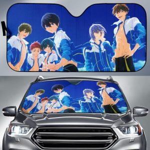 Starting Days Japanese Anime High Speed Frees Car Auto Sun Shade
