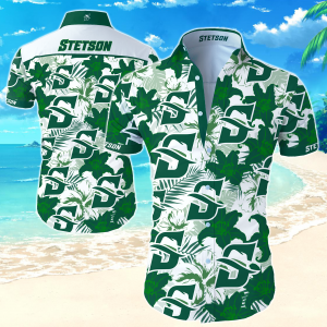 Stetson Hatters Hawaiian Shirt Summer Button Up