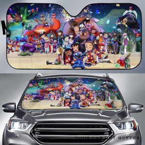 Stitch Family Car Auto Sun Shade