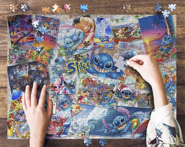 Stitch Jigsaw Puzzle Set