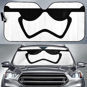 Stormstrooper Face Star Wars Car Auto Sun Shade