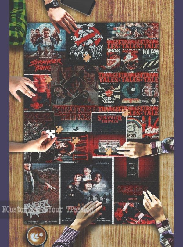 Stranger Things 1 Jigsaw Puzzle Set