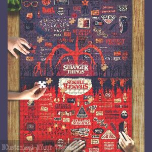 Stranger Things Jigsaw Puzzle Set