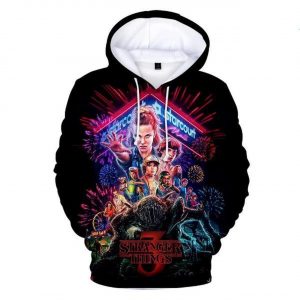 Stranger Things Season 3 3D Printed Hoodie/Zipper Hoodie