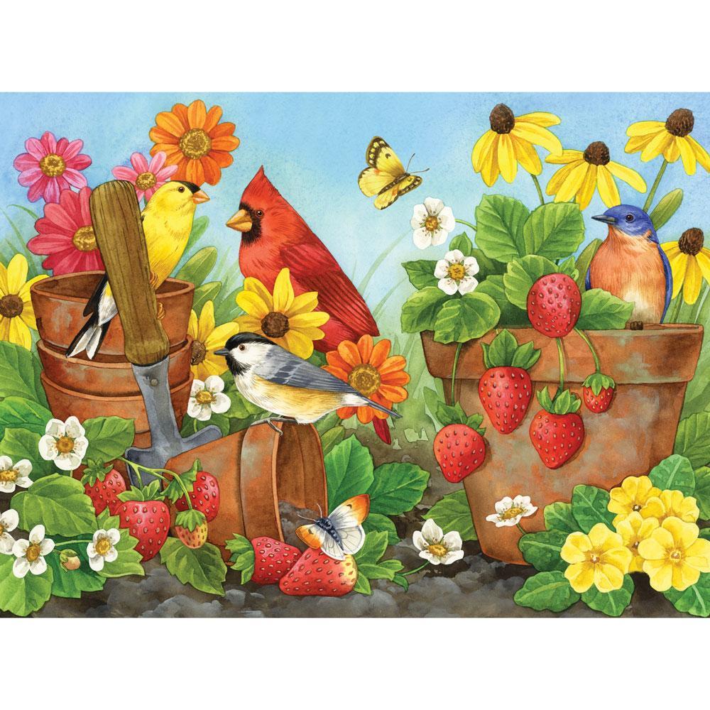 Strawberry Sunrise Jigsaw Puzzle Set Strawberry Sunrise Jigsaw Puzzle Set