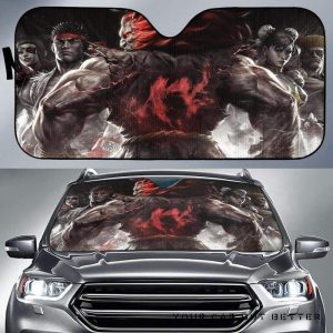 Street Fighter V Car Auto Sun Shade