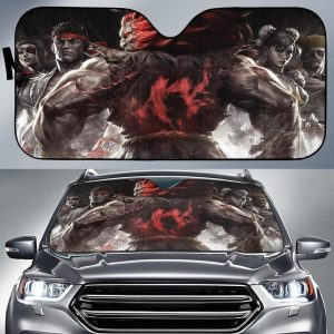 Street Fighter Vs Car Auto Sun Shade