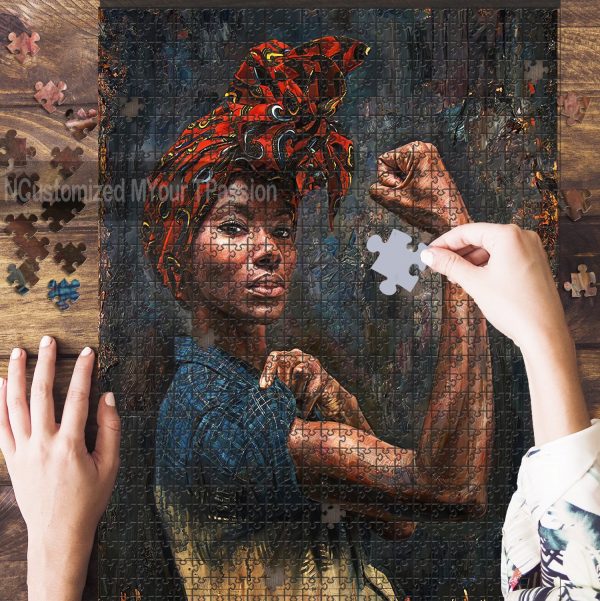 Strong African American Women Jigsaw Puzzle Set