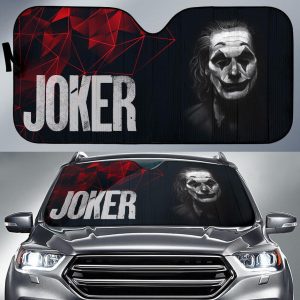 Suicide Squad Art Joker Movie Car Auto Sun Shade